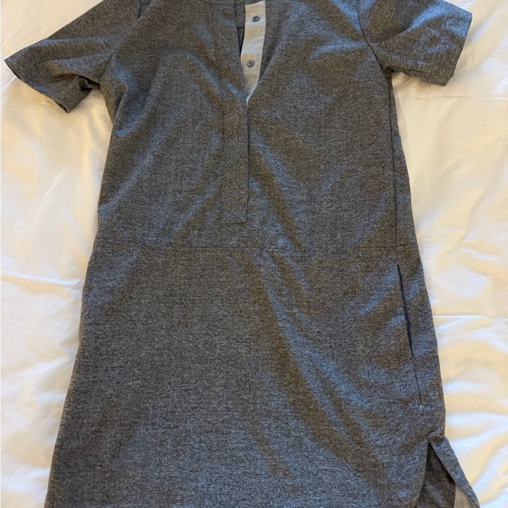 Banana Republic Gray Flannel Dress Size 4